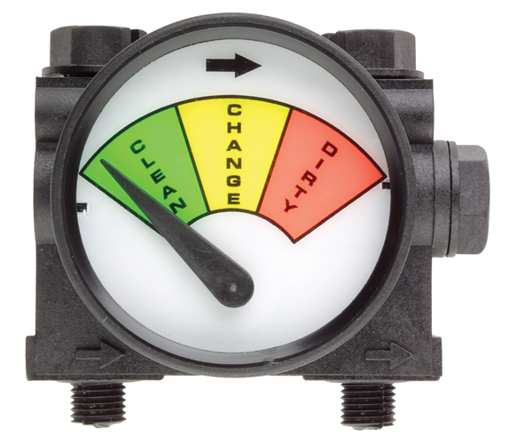 PENTAIR 3 Color Needle Gauge